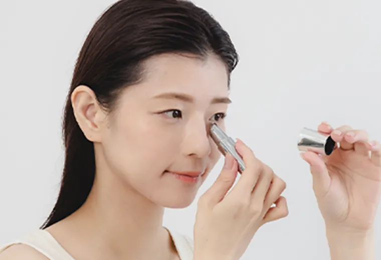 気になる部分に当てる